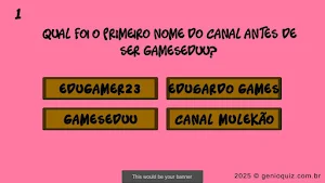Gênio Quiz Games EduUu Screenshot 1