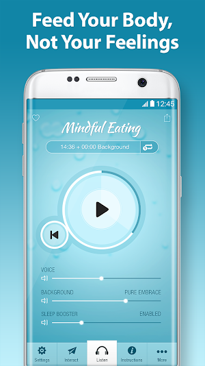 Mindful Eating Hypnosis - Eat What You Need Screenshot 0