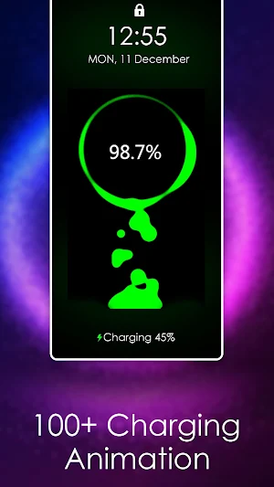 3D Battery Charging Animation Screenshot 2
