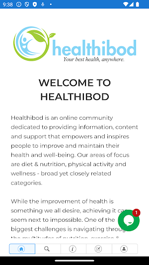 Healthibod Screenshot 0