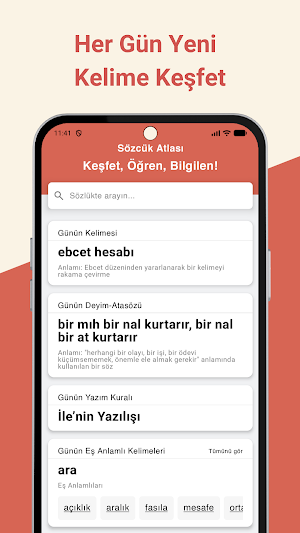 Sözcük Atlası - Türkçe Sözlük Screenshot 1