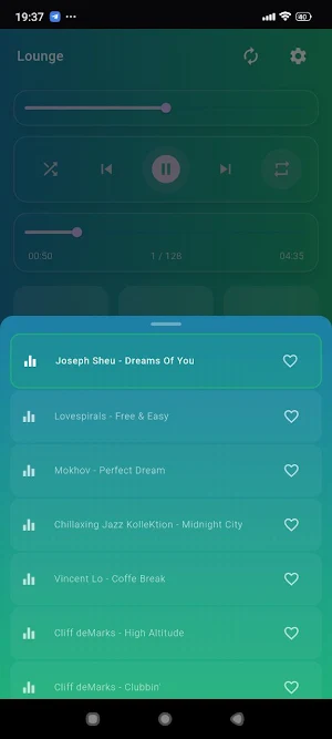 Волна Медиа Плеер Screenshot 1
