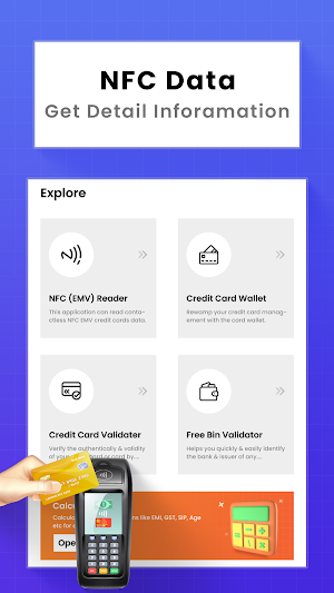 Credit Card: Wallet & NFC Screenshot 1