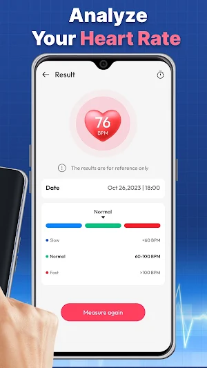 Heart Rate Monitor, Heart Rate Screenshot 3