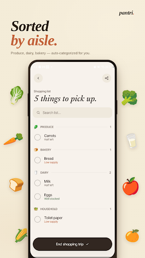 Pantri: Pantry Supply Tracker Screenshot 2