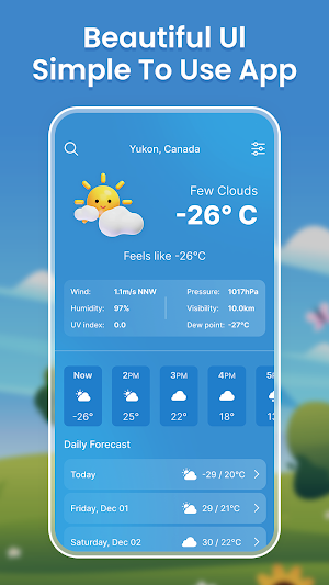 Live Weather Forecast & Widget Screenshot 1