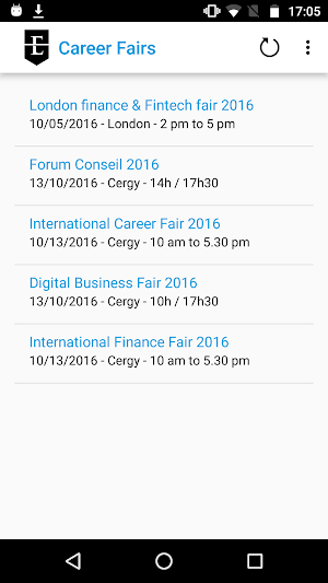 MyEssec - Career Fairs Screenshot 0