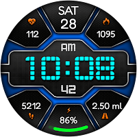 Digital Pulse URX12 Watch face