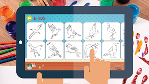 Coloring book for kids Screenshot 1