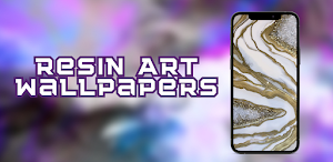 Wallpaper Resin Art Background Screenshot 1