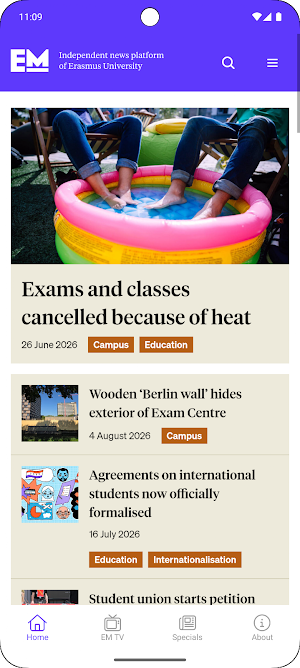 Erasmus Magazine Screenshot 0