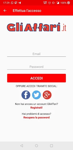 Gli Affari Screenshot 1