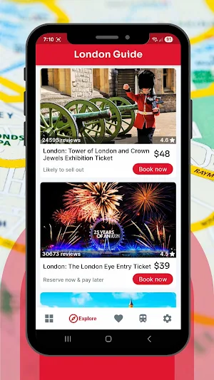 London Travel Guide and Maps Screenshot 1