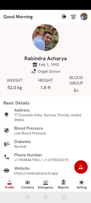 ICE - Medical Reports Screenshot 0