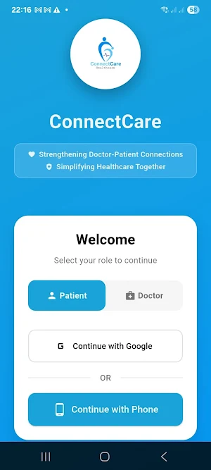 ConnectCare: Patients & Dr's Screenshot 0