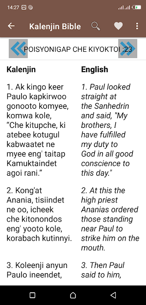 Kalenjin Bible Screenshot 3