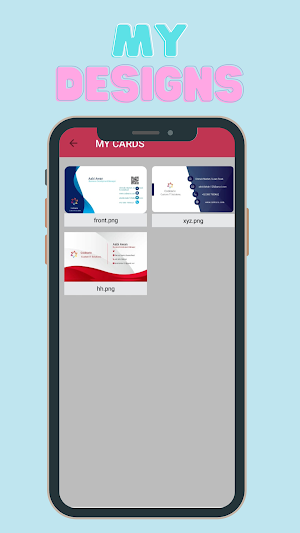 Business Visiting Card Maker Screenshot 3