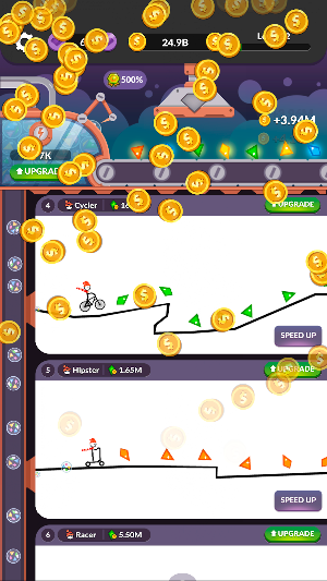 Idle Line Driver Tycoon - Rider Simulator Screenshot 3