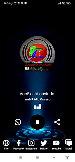 Web Rádio Osasco Screenshot 2
