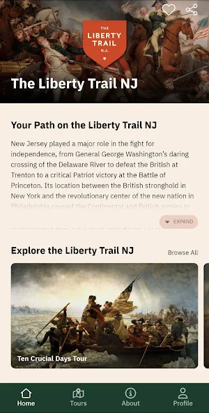 The Liberty Trail New Jersey Screenshot 0