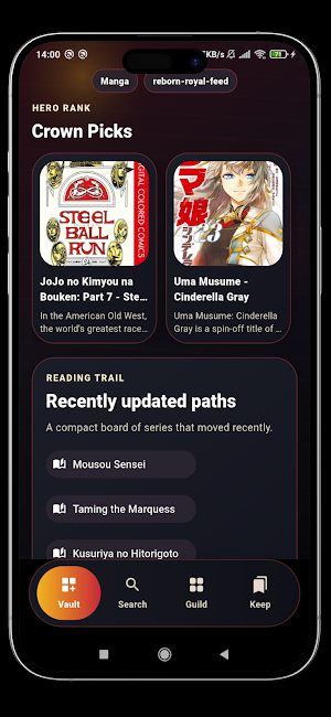 Manga reborn : Manga & Comics Screenshot 3