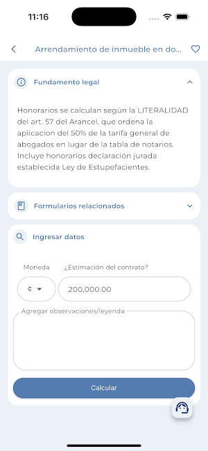 Cálculos Tirant Screenshot 3