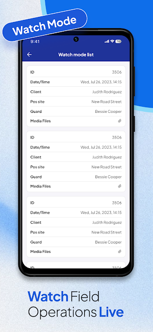 GuardsPro Admin App Screenshot 3