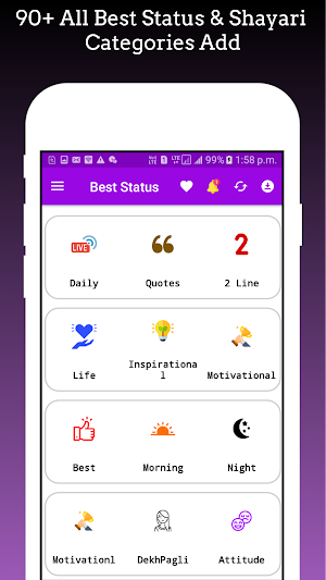 Hindi Status 2022 Screenshot 1