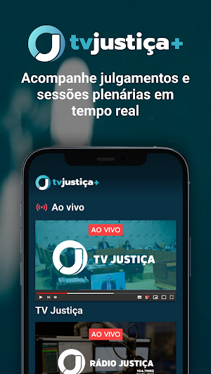 TV JUSTIÇA + Screenshot 0