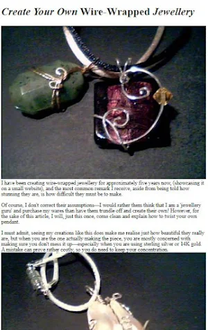 Handmade Jewelry Tutorial Screenshot 2