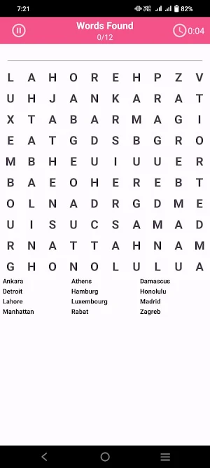Brain Food word Puzzles Screenshot 1