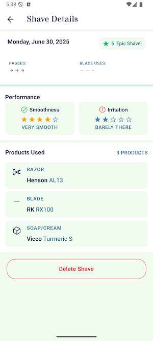 Shaving Sherpa Screenshot 1