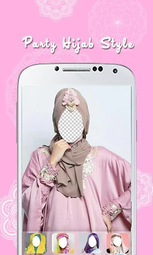 Party Hijab Style Photo Editor Screenshot 1