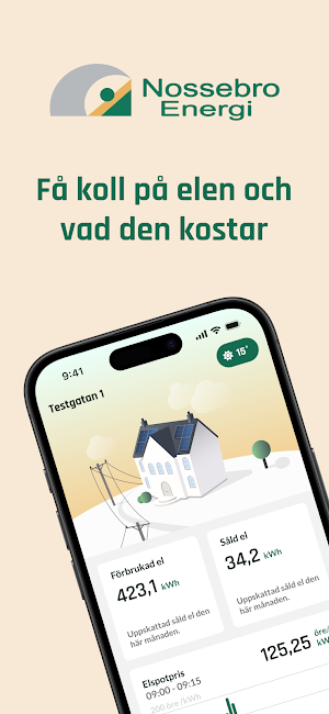 Nossebro Energiapp Screenshot 0