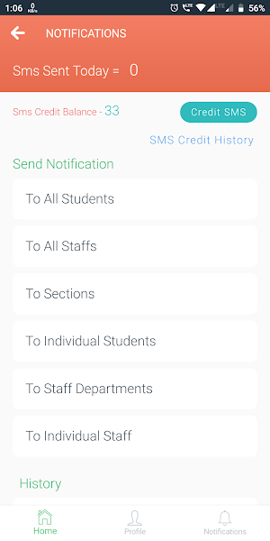 SCHOOLLOG ADMIN Screenshot 1