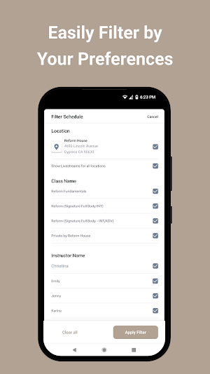 Reform House App Screenshot 3