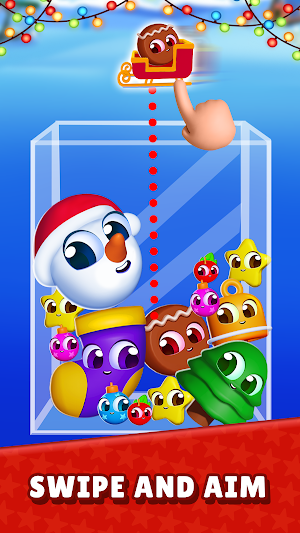 Merge to Santa: Fun Merge Screenshot 0