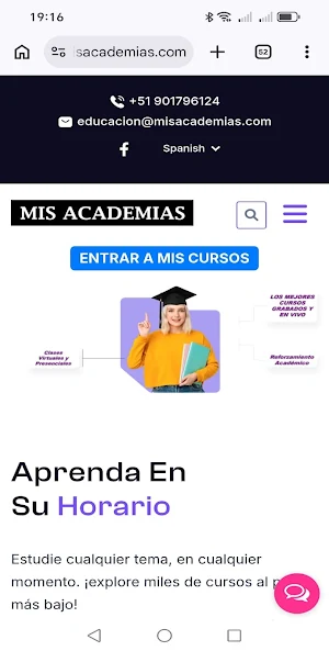 MIS ACADEMIAS Screenshot 0