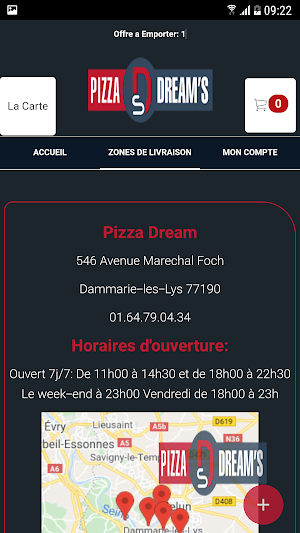 Pizza Dream S Dammarie-les-Lys Screenshot 3