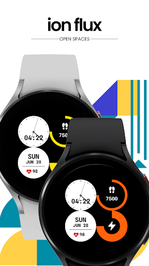 Ion Flux Watch Face Screenshot 1
