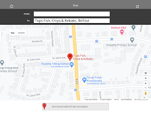 Tops Fish, Chips & Kebabs, Bel Screenshot 2