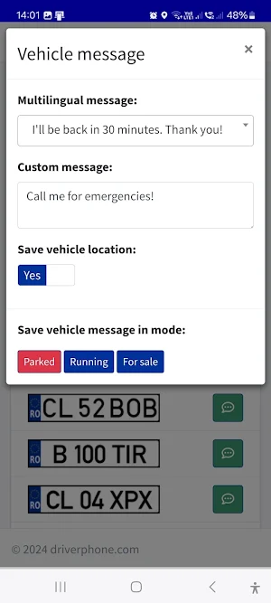 Driverphone Screenshot 2