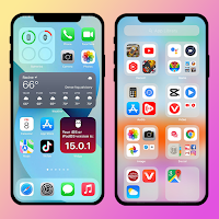iPhone 13 Launcher iOS 14