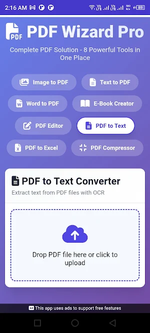 PDF Wizard Pro Screenshot 2