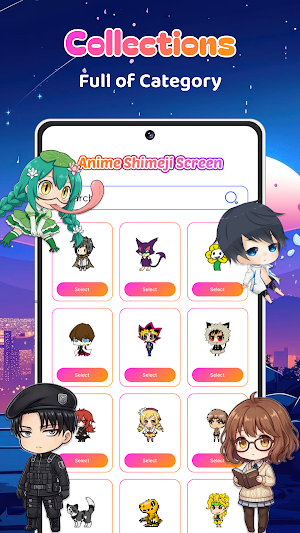 Live Anime Shimeji Screen Pets Screenshot 1