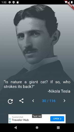 Nikola Tesla Quotes Screenshot 3