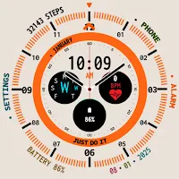 AuraxisLight - Dual Watch Face
