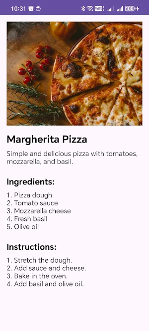 Italian Cooking Recipes Screenshot 1