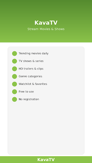 KavaTV Screenshot 0
