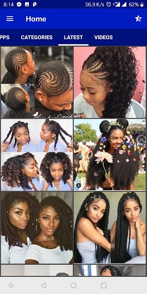 African Woman Hairstyle ❤❤❤ Screenshot 1